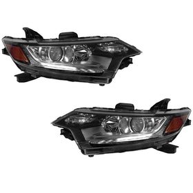 2016 2017 2018 2019 2020 Mitsubishi Outlander Headlight Assembly Halogen Left Right Pair by AutoModed