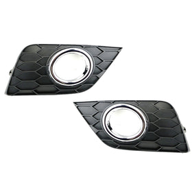 2016 2017 2018 2019 Nissan Sentra Fog Light Lamp Covers Bezels Set Left Right 2pcs by AutoModed