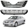 2007 2009 Toyota Camry CE LE XLE Front Upper Lower Bumper Grille Assembly Set by AutoModed