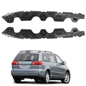 2004 2010 Toyota Sienna Rear Bumper Support Retainers Brackets Left Right 2pcs by AutoModed