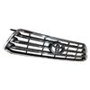 2008 2009 2010 Toyota Highlander Front Upper Bumper Grille Assembly Black Chrome by AutoModed