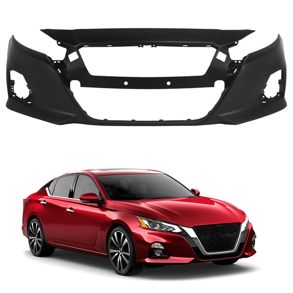 2020 2021 2022 Nissan Sentra S SV Primed Front Bumper Fascia Cover 62022-6LB0J by AutoModed