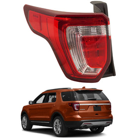 2016 2019 Ford Explorer & Police Interceptor Utility Rear Tail light Assembly Halogen Driver Side by AutoModed