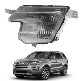 2016 2018 Ford Explorer & Police Interceptor Utility Front Fog light Assembly LED Driver Side by AutoModed