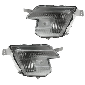 2016 2018 Ford Explorer & Police Interceptor Utility Front Fog light Assembly LED Left Right Pair by AutoModed