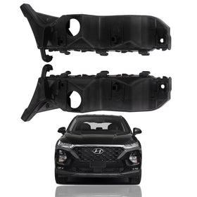 2019 2020 Hyundai Santa Fe Front Bumper Brackets Assembly Left Right Pair by Automoded