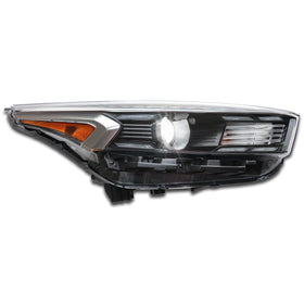 2022 2023 Kia Forte Halogen Projector Headlight Assembly with LED DRL Passenger Side by AutoModed