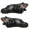 2021 2022 Toyota Camry LE SE Nightshade TRD Black Accent Headlight Assembly LED Left Right Pair by Automoded