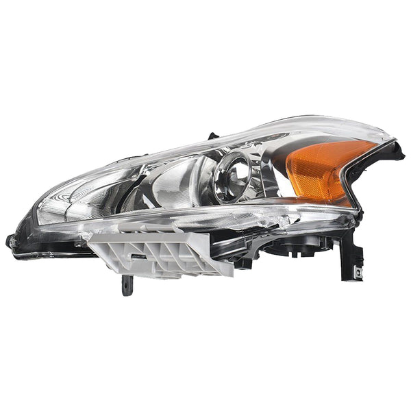 2013 2014 2015 Nissan Altima Front Headlight Headlamp Assembly Chrome Halogen Driver Side by Automoded