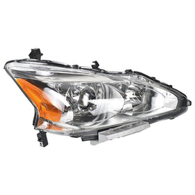 2013 2014 2015 Nissan Altima Front Headlight Headlamp Assembly Chrome Halogen Passenger Side by Automoded