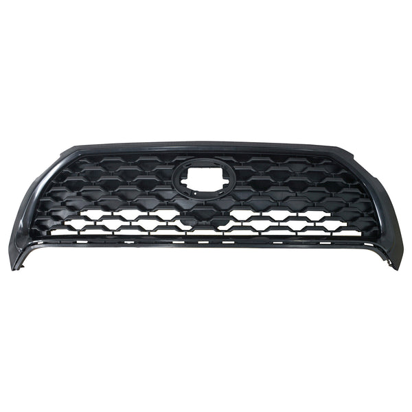 2022 2023 Toyota Corolla Cross L LE Front Upper Bumper Grille Assembly Black by AutoModed