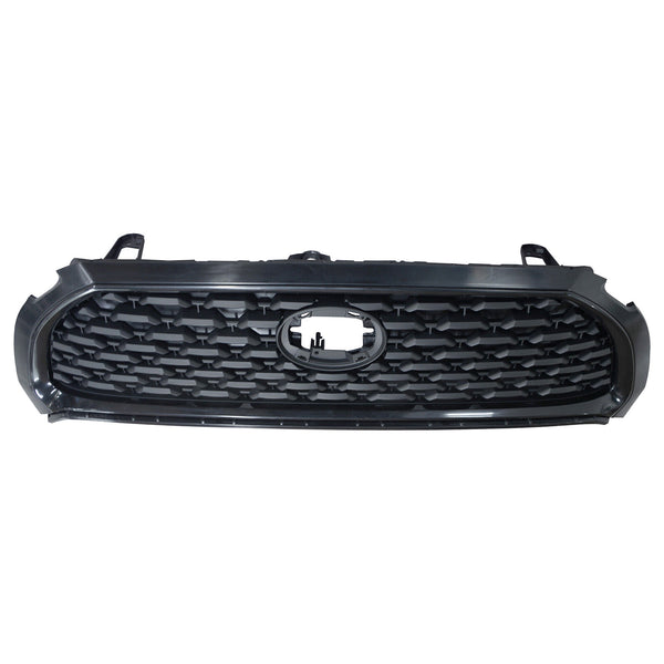 2022 2023 Toyota Corolla Cross L LE Front Upper Bumper Grille Assembly Black by AutoModed