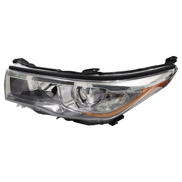 2014 2015 2016 Toyota Highlander Halogen Projector Headlight Headlamp Assembly Driver Side by Automoded