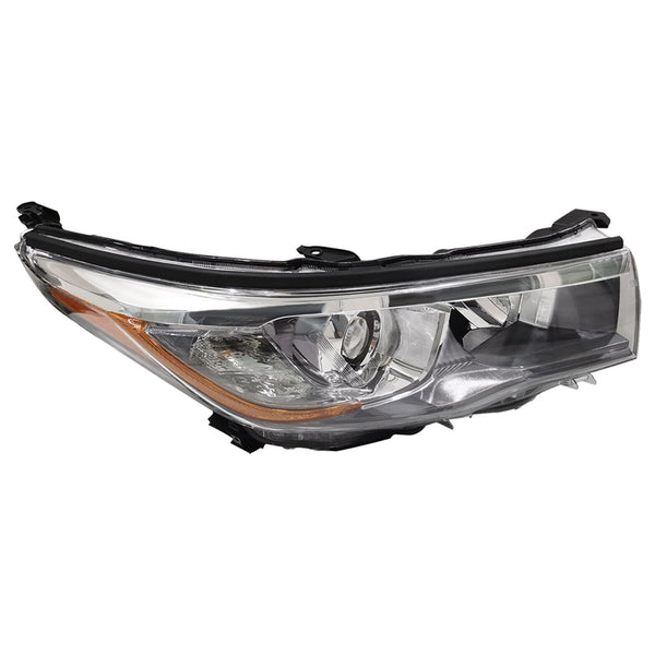 2014 2015 2016 Toyota Highlander Halogen Projector Headlight Headlamp Assembly Passenger Side by Automoded