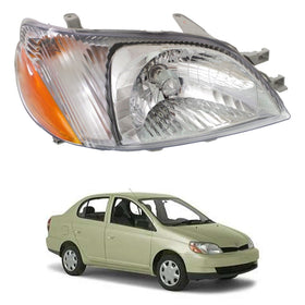 2000 2001 2002 Toyota Echo Halogen Headlight Headlamp Assembly Passenger Side by Automoded