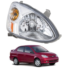 2003 2004 2005 Toyota Echo Halogen Headlight Headlamp Assembly Passenger Side by Automoded