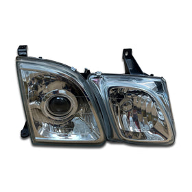 2003 2007 Lexus LX470 Halogen Projector Headlight Headlamp Assembly Passenger Side 811306A170 by Automoded