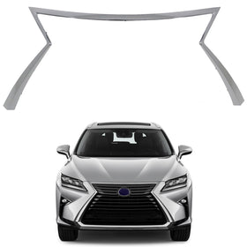 2016 2017 2018 2019 Lexus RX350 RX450h Front Upper Grille Molding Chrome Trim by AutoModed