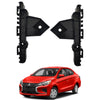 2021 2022 Mitsubishi Mirage/Mirage G4 Front Bumper Fascia Side Retainer Brackets Left Right Pair by AutoModed